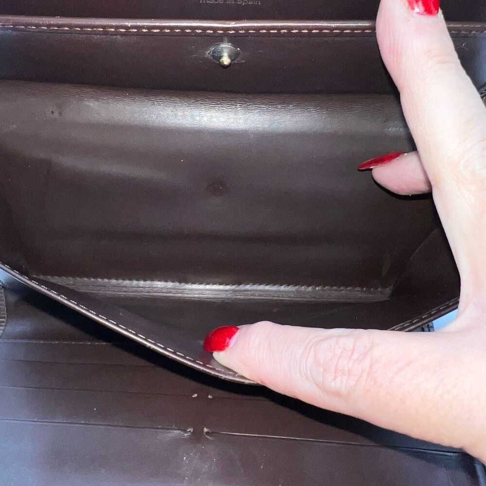 Louis Vuitton Epi Porte Tresor International Leather Trifold Long Wallet with CO - Picture 11 of 13